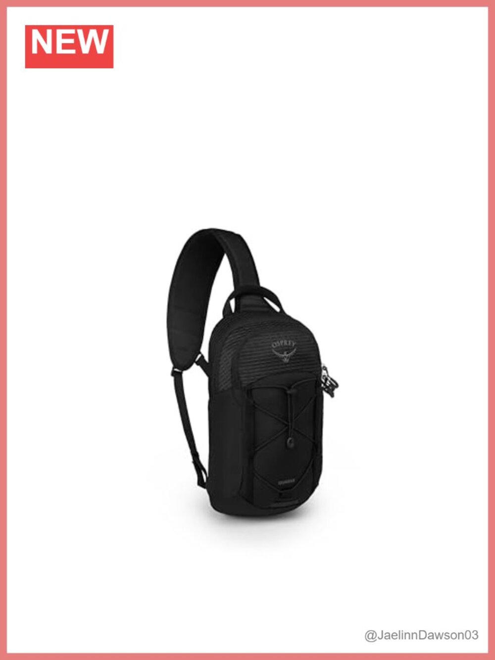 Osprey Quasar Shoulder Sling Bag Nylon Crossbody Tablet Water Bottle Pocket